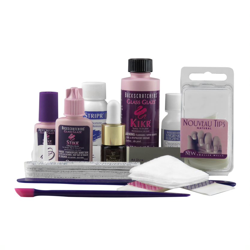 Backscratchers Glass Glaze Complete Starter Kit Fibreglass