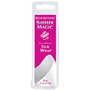 Backscratchers Glass Glaze Sheer Magic Self Adhesive Silk 