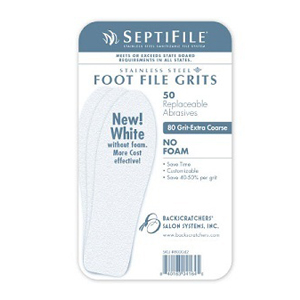 Backscratchers Septifile Foot Files White