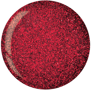 Backscratchers Extreme Dip Powder Deep Rose Red Glitter