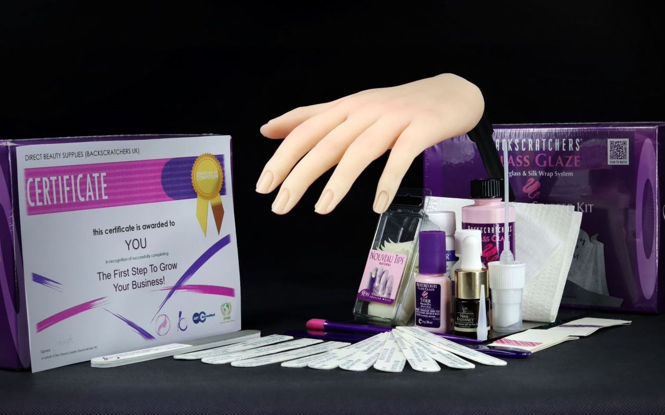 Backscratchers Glass Glaze Complete Starter Kit Fibreglass